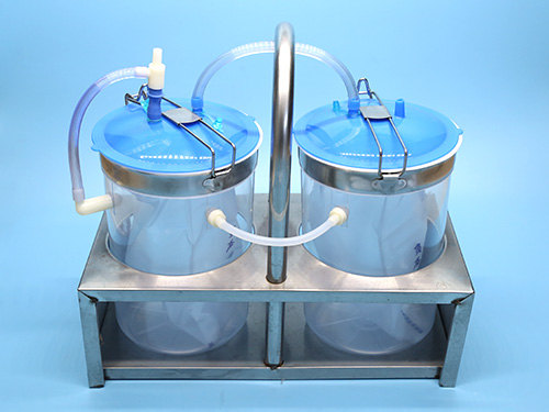 負(fù)壓引流器3000ml雙瓶瓶架（手提式）